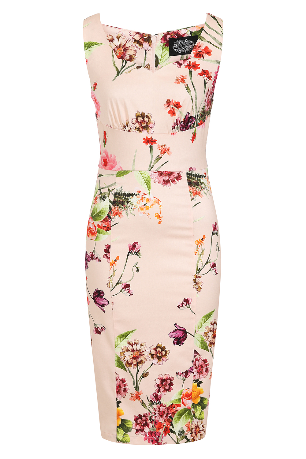 Kimberly Floral Wiggle Dress